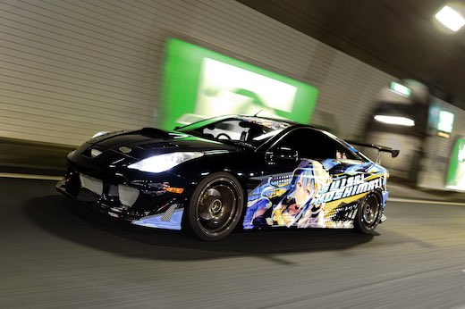 痛車 セリカ ホロライブ 星街すいせい