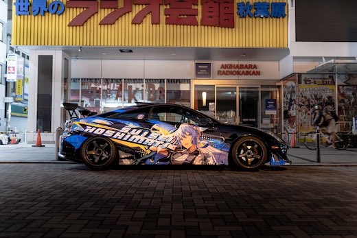痛車 セリカ ホロライブ 星街すいせい