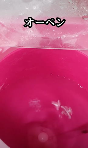 ミニ洗濯機実験