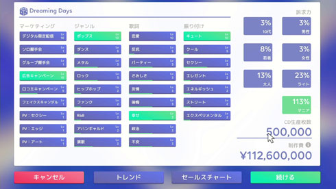 アイドルマネージャー