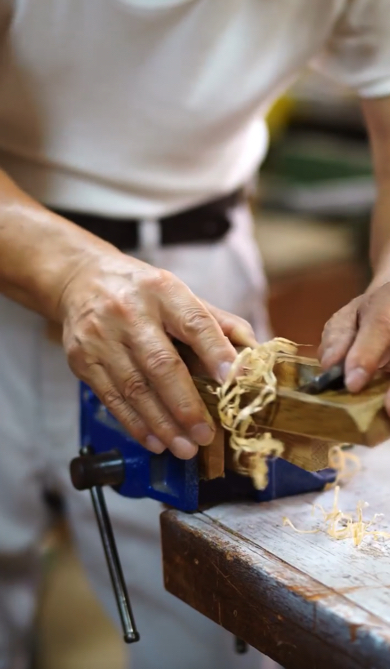 木製のベビーチェアができるまでの職人技がすごい