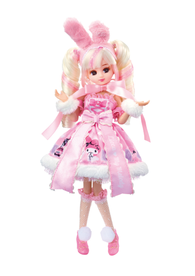 My Melody とKuromi とリカちゃん