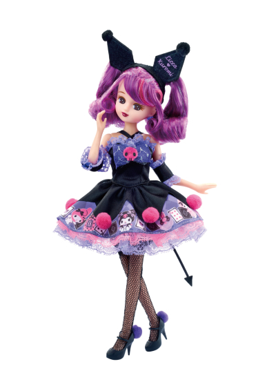 My Melody とKuromi とリカちゃん