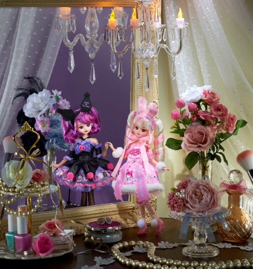 My Melody とKuromi とリカちゃん