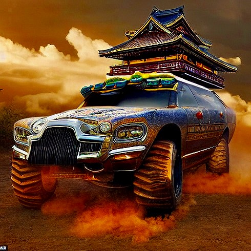 お絵かきAIに「霊柩車」を教育、ついでに嘘を吹き込む