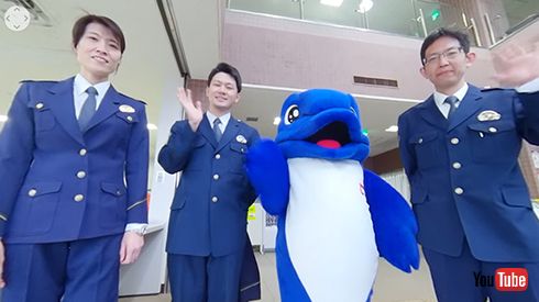 習志野警察署で警察のお仕事を見学