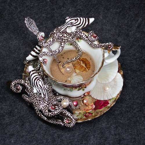 タコのティーカップ