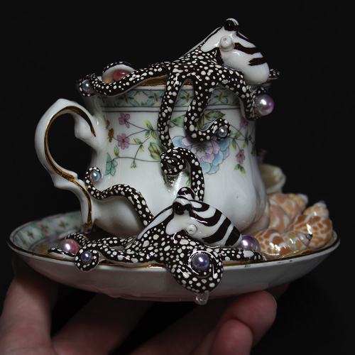 タコのティーカップ