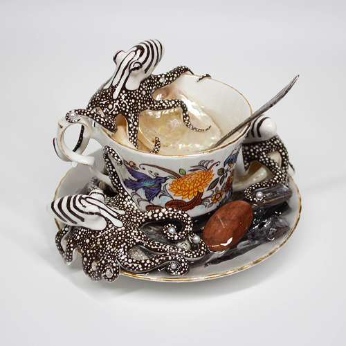 タコのティーカップ