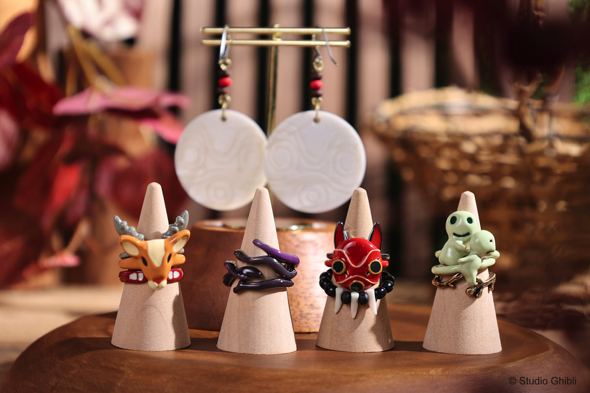 もののけ姫モチーフのアクセサリーが登場
