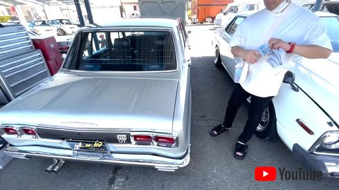 レストアしたてのハコスカスカイライン、880万円からとのこと