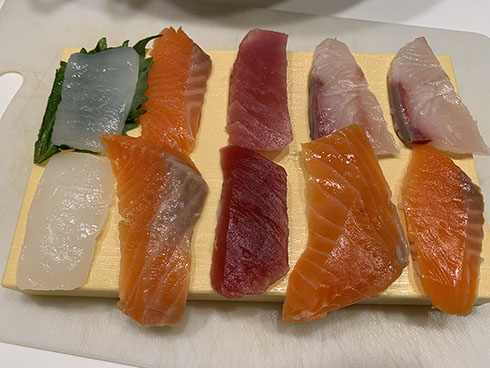 とびだせ！おすし・セットしたところ