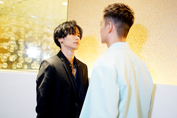 川村壱馬さんと三山凌輝さん