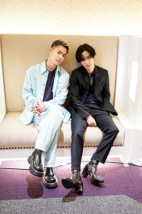 川村壱馬さんと三山凌輝さん