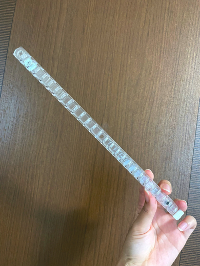 バインダーを使ったマスコットチャームの飾り方が画期的