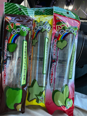 星形やハート形のきゅうりがかわいい