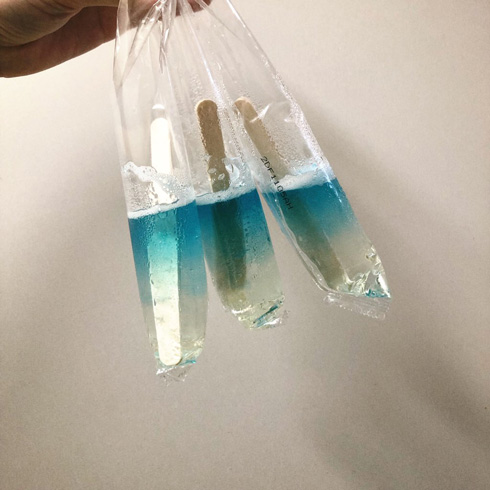 溶けちゃったガリガリ君