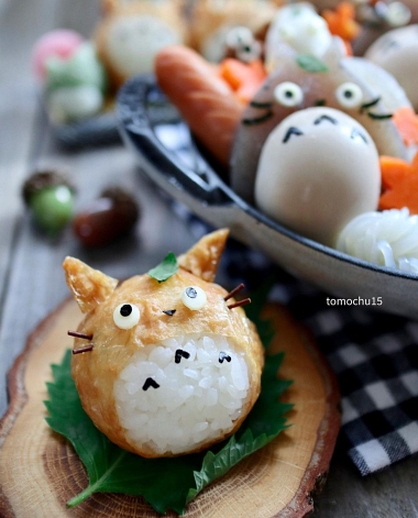 おでん キャラ弁 となりのトトロ
