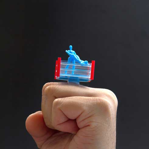 プロレス・リング 指輪 プロレス技 カプセルトイ