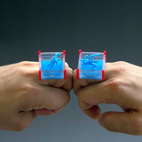 プロレス・リング 指輪 プロレス技 カプセルトイ