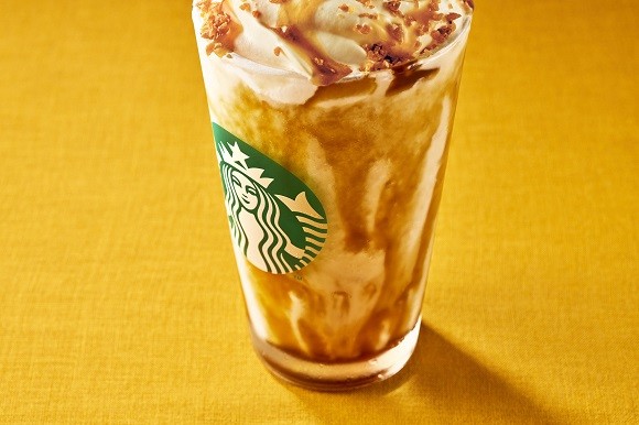 焼き芋ブリュレ フラペチーノ ドリンク部分