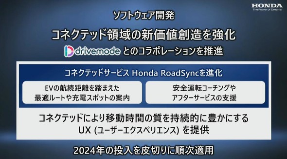 二輪車向けのコネクテッド機能、サービス化も強化