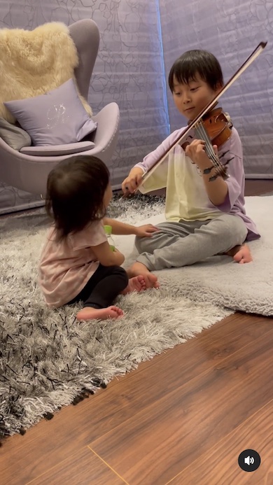 バイオリン violin アンパンマンマーチ 兄弟 Rui Ren