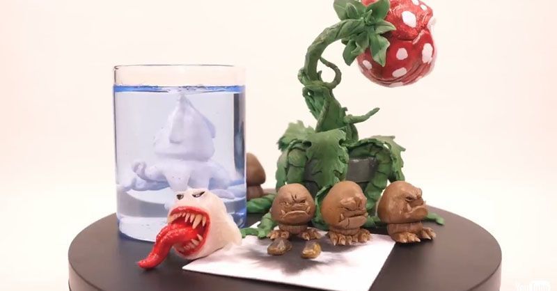 マリオの敵を超絶リアルに立体化→クリボーたちがガチの怪物に