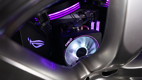 ゲーミングホイールの写真・アップ