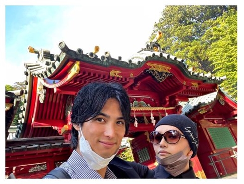 広田レオナと夫