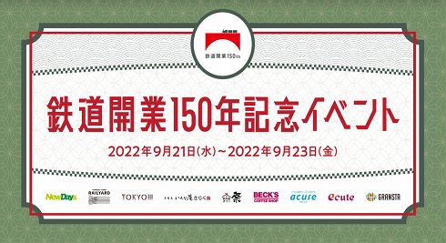 鉄道開業150年記念イベント