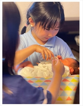 菊池瑠々の子どもたち