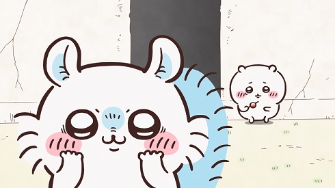 アニメ「ちいかわ」に初登場するモモンガ