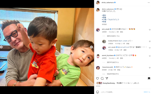 2022年9月14日に50歳を迎えた歌舞伎役者・中村獅童