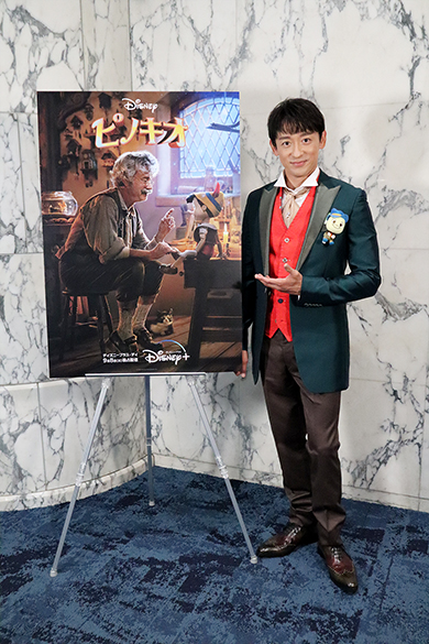 ディズニー長編アニメーション映画「ピノキオ」実写化でジミニー・クリケット役の山本耕史