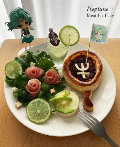 海王みちるの生誕祭ランチプレート