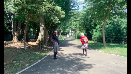 リコリコ リコリス・リコイル 百合キック コスプレ オープニング 再現