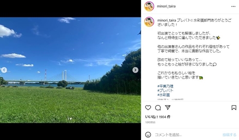 平美乃理の投稿