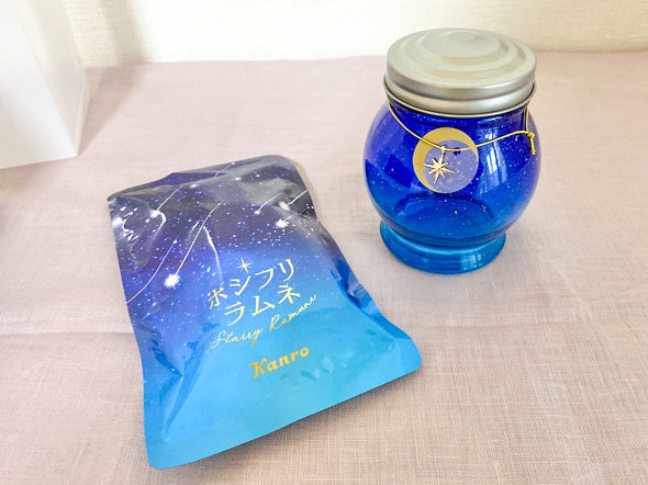 カンロ　ホシフリラムネ　BOXセット　チャーム＆タグ　瓶