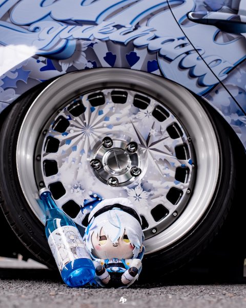 痛車 雪花ラミィ ホロライブ マツダ アテンザ