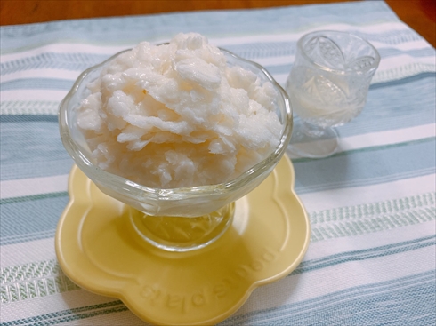 かき氷 カルピス