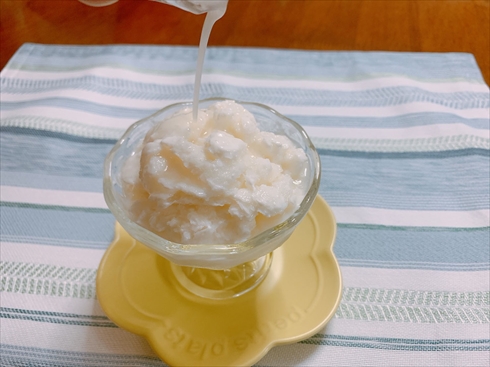 かき氷 カルピス