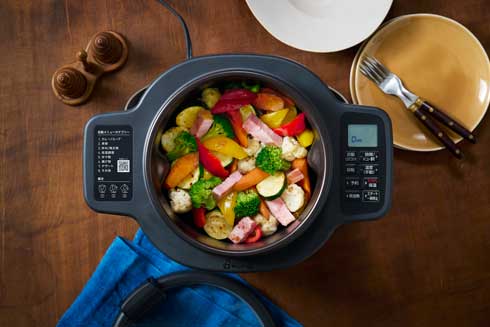 アイリスオーヤマ 自動かくはん式調理機 CHEF DRUM シェフドラム