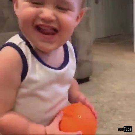 「Toddler Boy Mimics Pet Dog by Licking Mom’s Leg Like the Dog - 1361151」