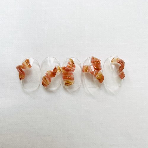 ベーコンのネイルチップの写真