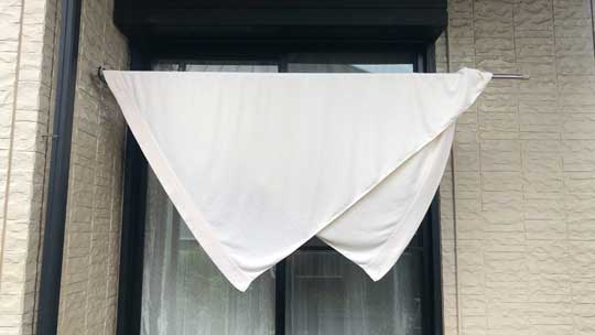 花王 布団 毛布 早く乾かす方法 三角干し