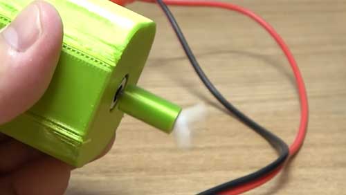 1分間に26500回転 電動消しゴム 自作 工作