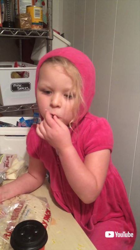 生意気なことを言う女の子