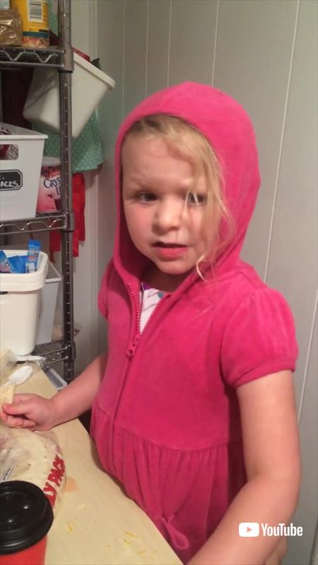 生意気なことを言う女の子