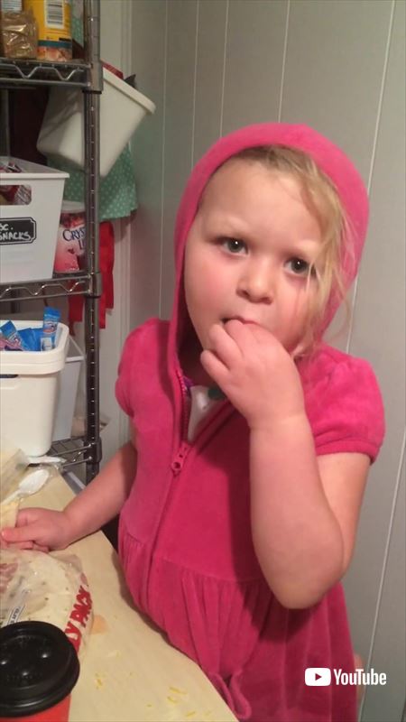 生意気なことを言う女の子